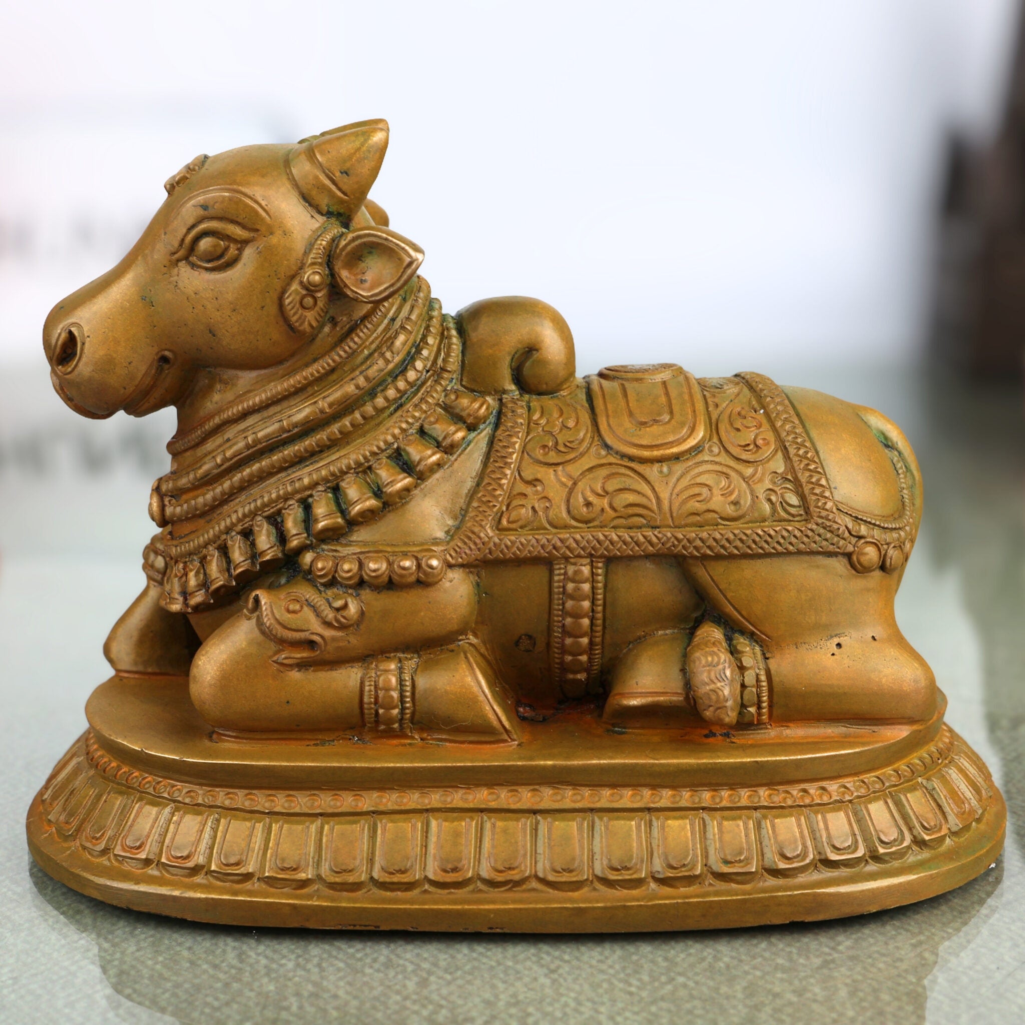 Bronze Nandi Idol