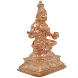 Bronze Handcrafted Annapurna Idol, Annapurneshwari Murti, Annapurna Devi Statue, Panchaloha & Ashtadhatu Sculpture for Pooja & Home Decor, Gold, 4.5 Inch, 1 Piece