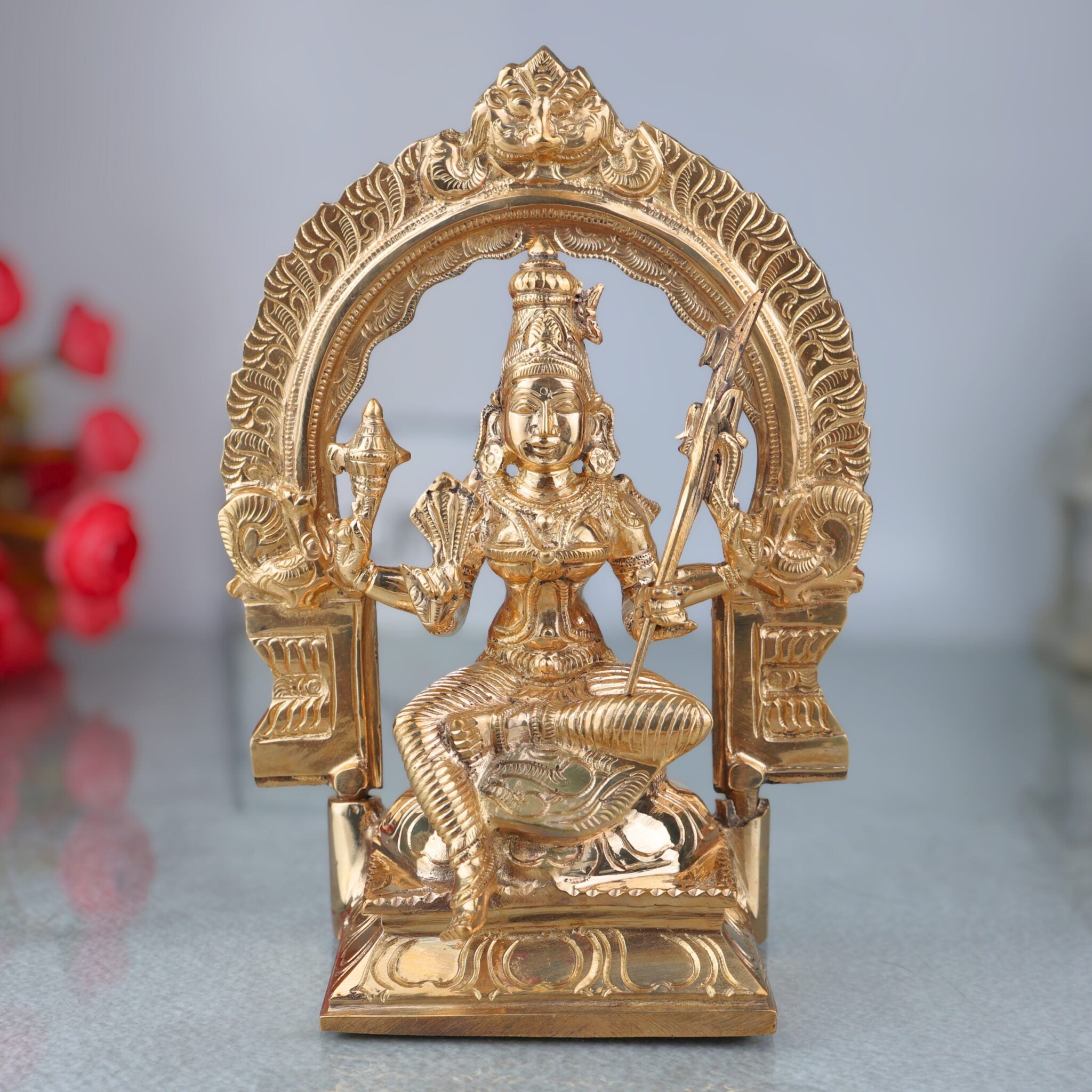 Bronze Rajarajeshwari Idol