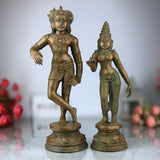 Vrishavahana Shiva Parvati Idol