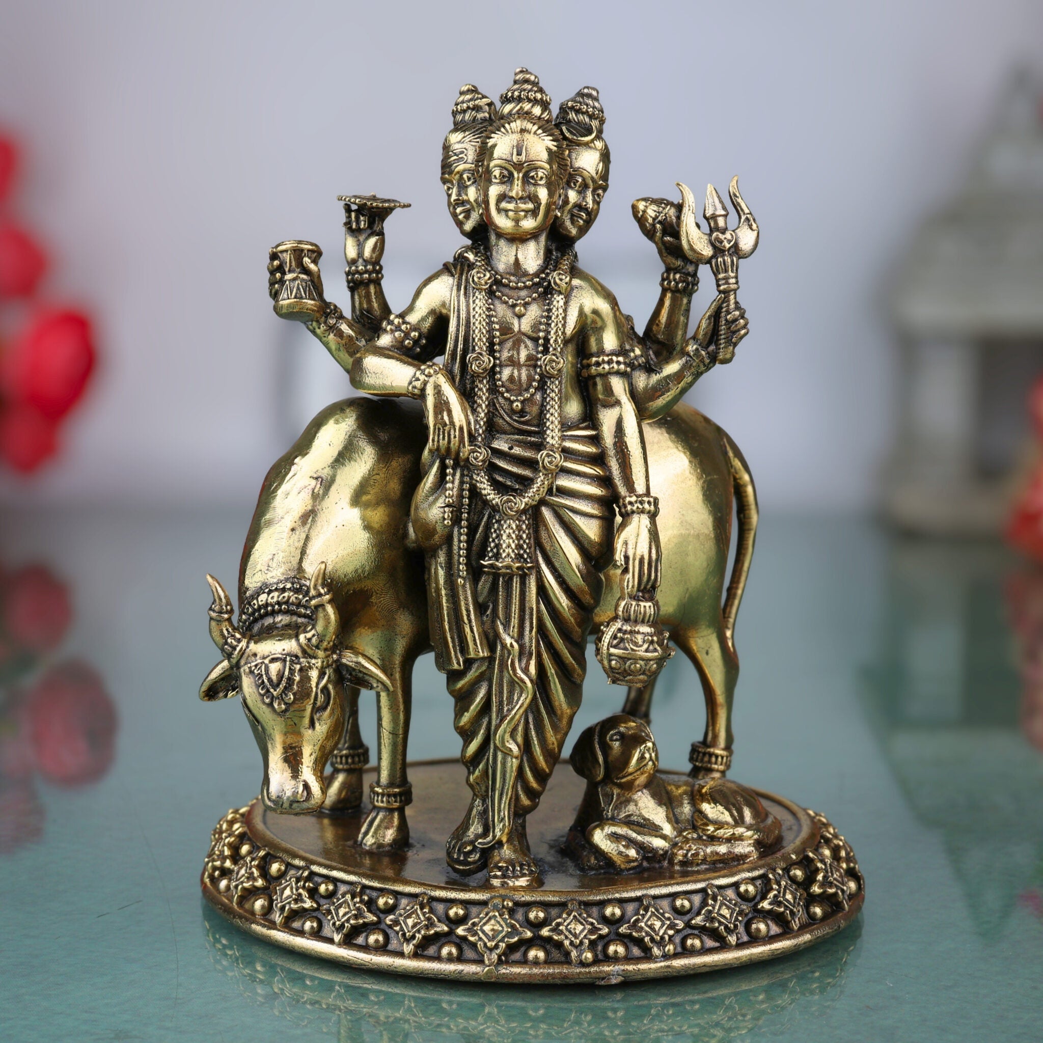 Brass Dattatreya Idol