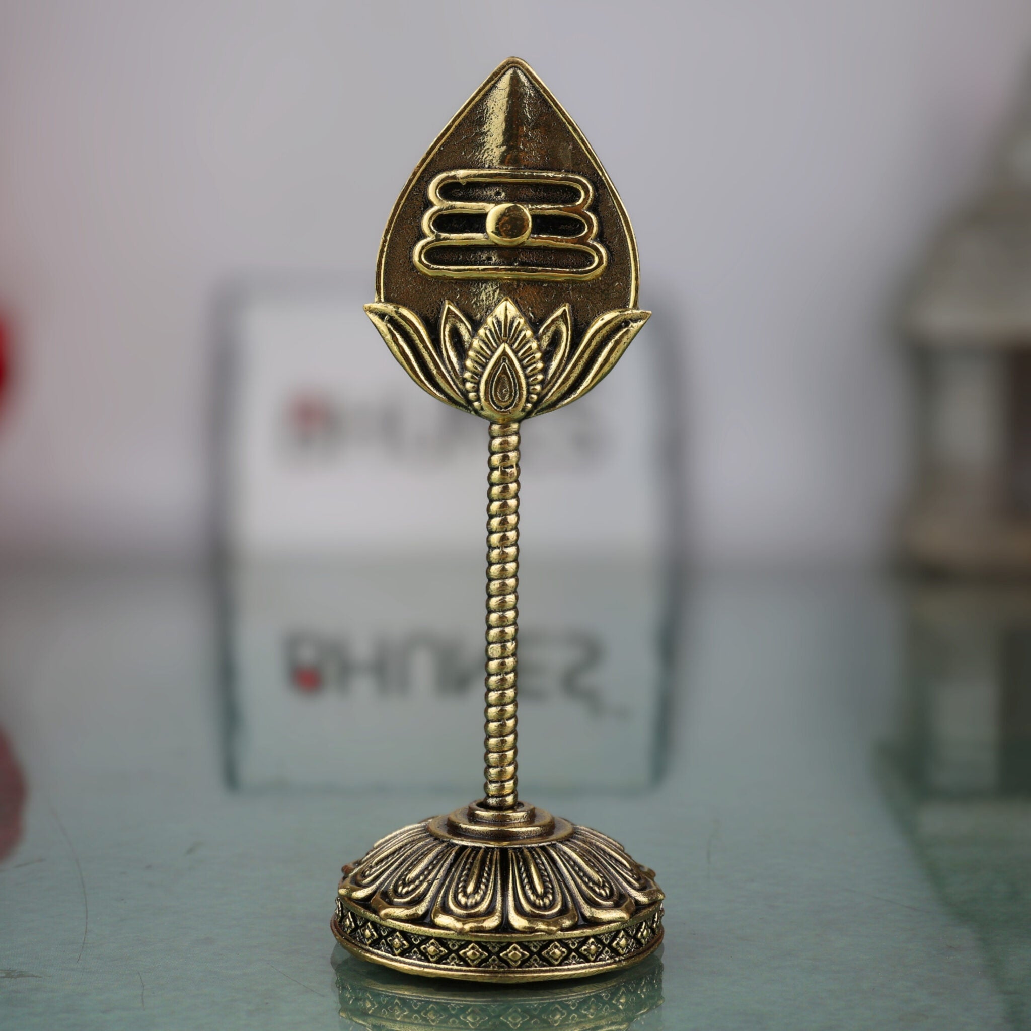 Brass Murugan Vel Idol