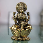 Brass Lakshmi Idol