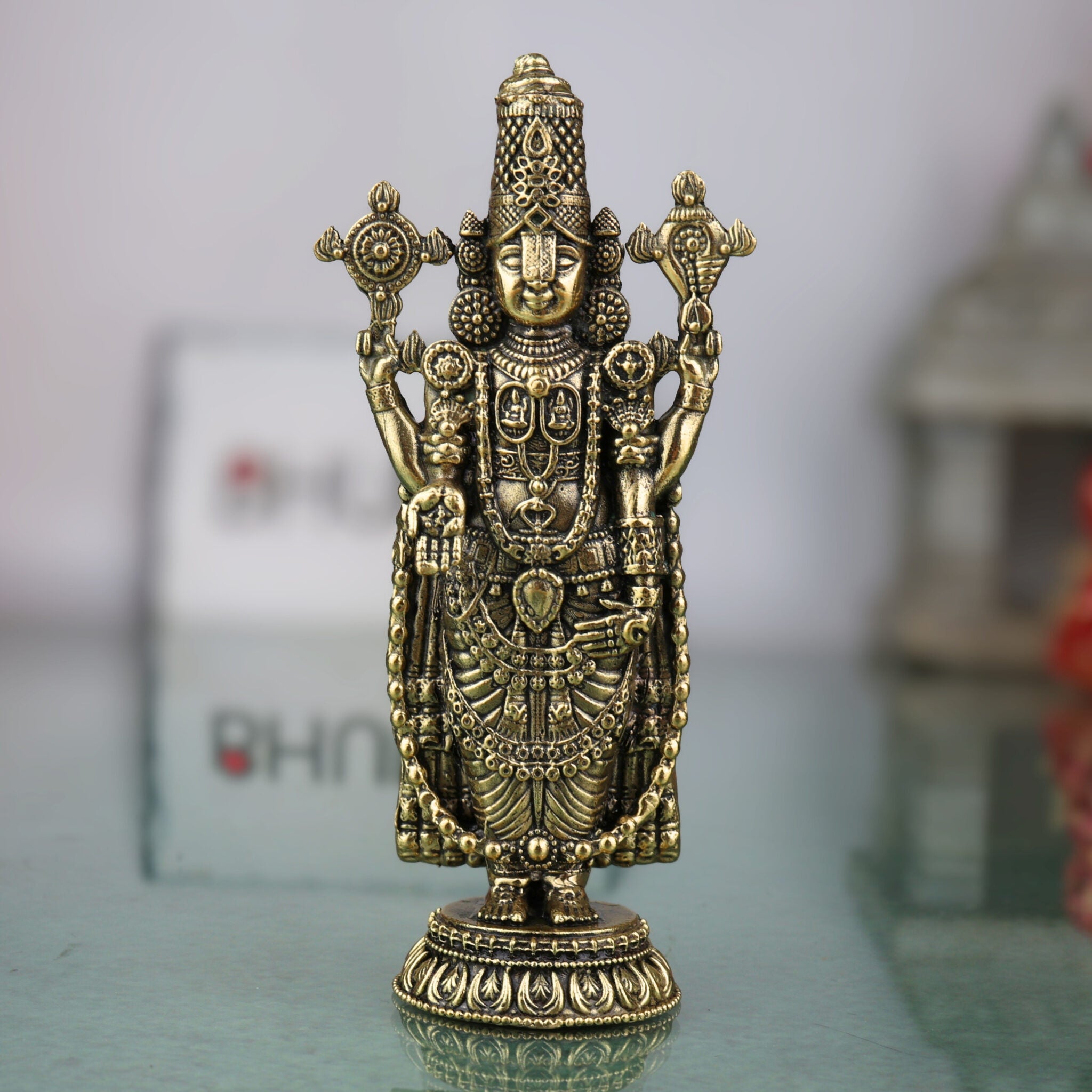 Brass Tirupati Balaji Idol