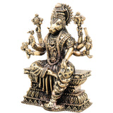 Brass Varahi Amma Idol, Varahi Devi Murti, Handcrafted Statue for Pooja, Home Decor & Gifting, Gold, 6 Inch, 1 Piece