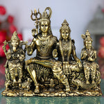 Brass Shiva Parivar