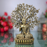 buddha with tree