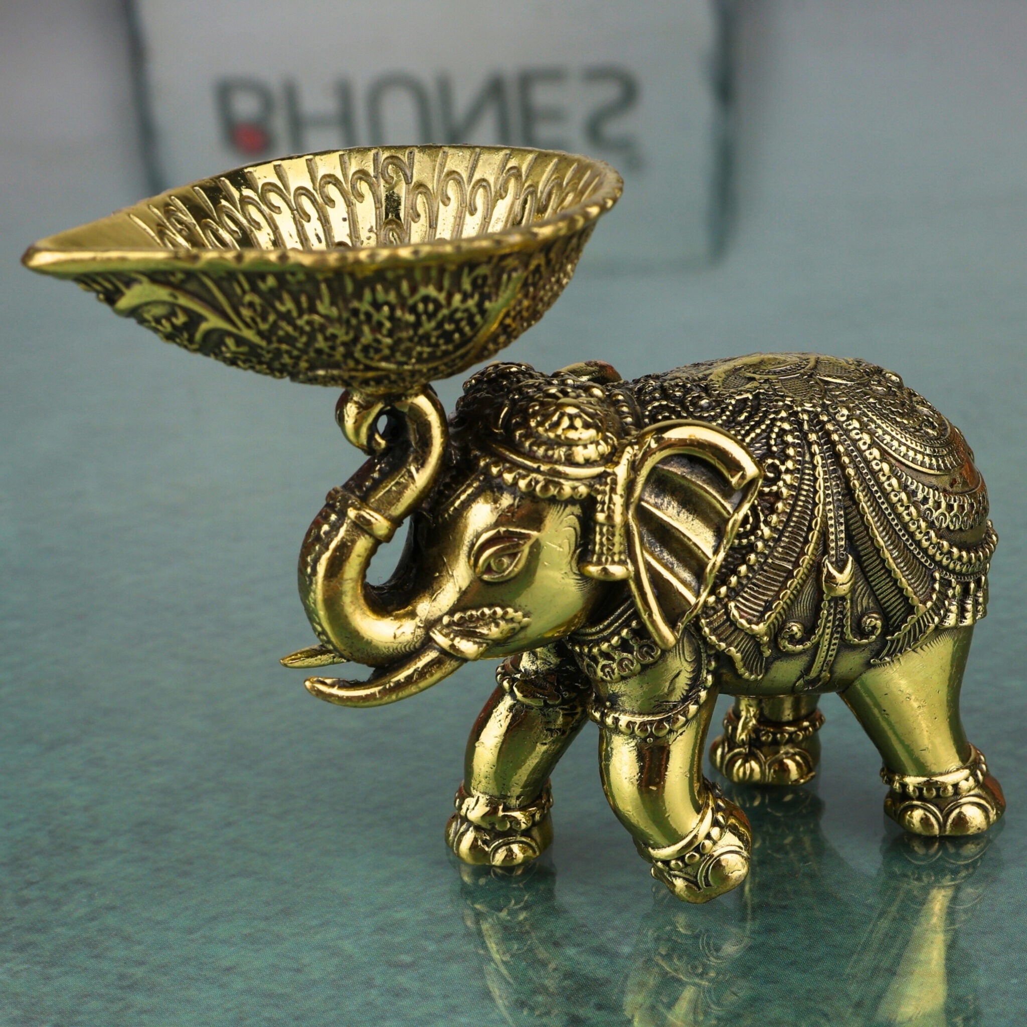 Elephant Diya Lamp