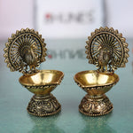 Peacock Diya