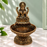 Brass Lakshmi Lamp Idol