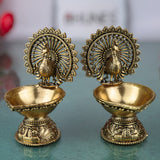 Peacock Diya