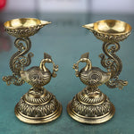 Peacock Diya
