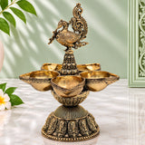 Handcrafted Mayura Deepam