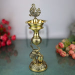 Brass Diya Idol