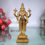 Bronze Vishnu Idol