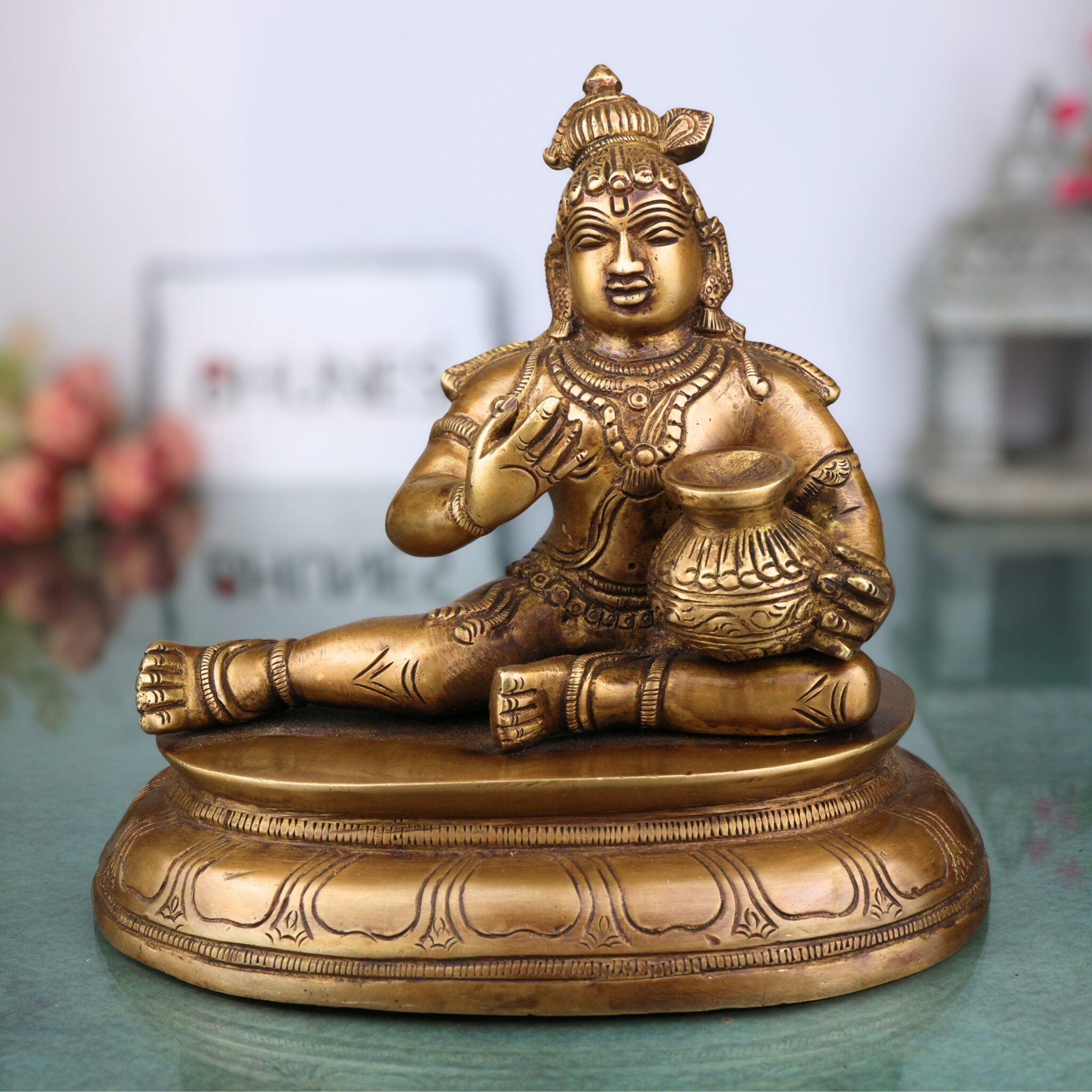 Brass Bal Gopal Idol