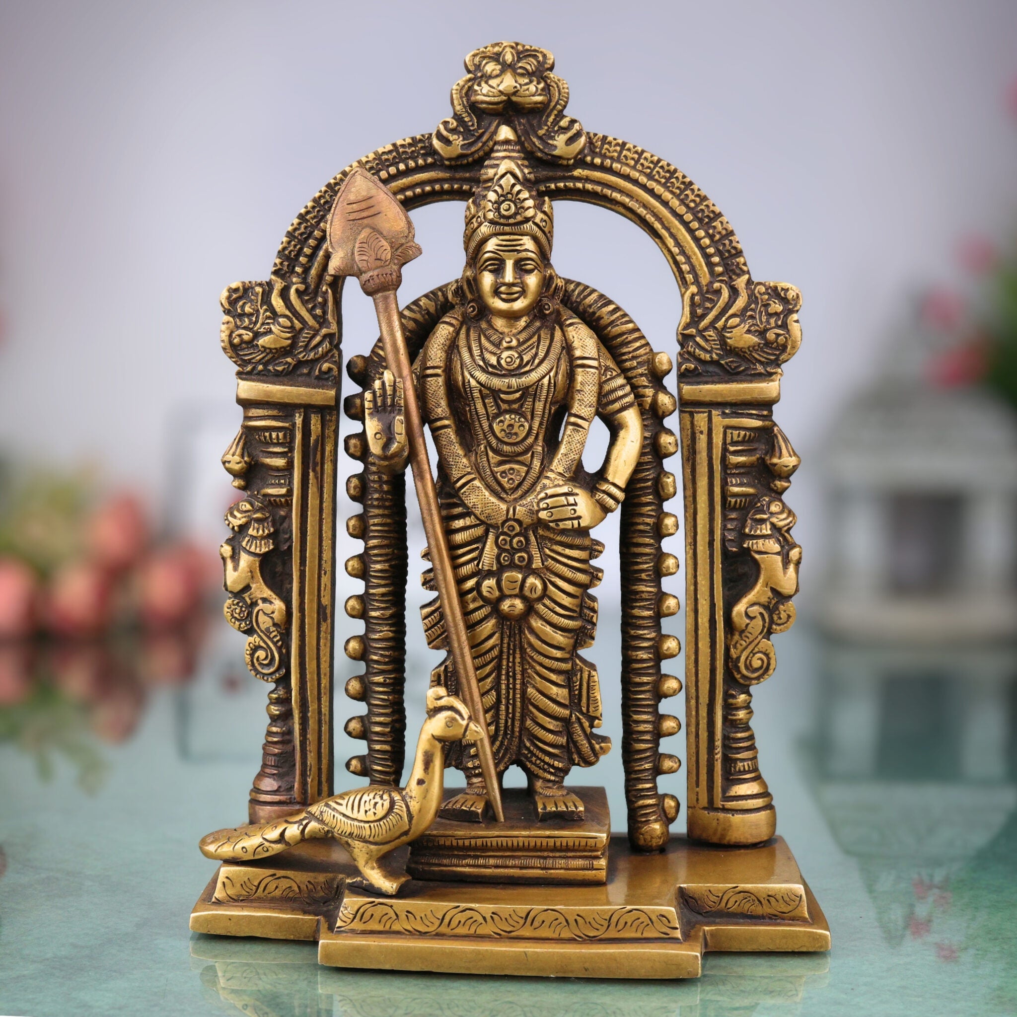 Brass Murugan Idol