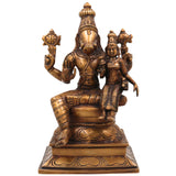 Brass Varahalakshmi Idol, Handcrafted Murti, Goddess Varalakshmi Statue for Pooja, Home Decor & Spiritual Gifts, Gold, 10 Inch, 1 Piece