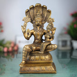 Brass Lakshmi Narasimha Idol