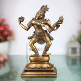 Brass Nataraja Idol