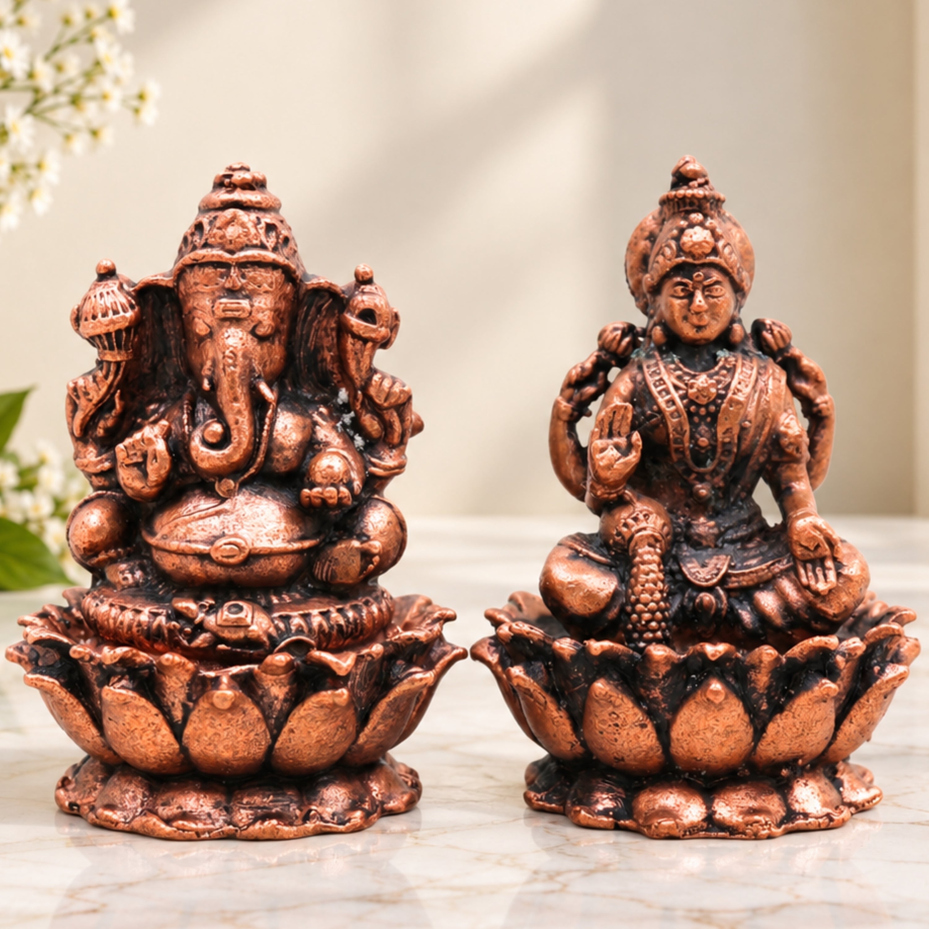 Ganesha lakshmi Idol set