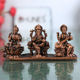 Lakshmi Ganesha Saraswati Idol