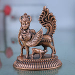 Copper Kamadhenu Idol