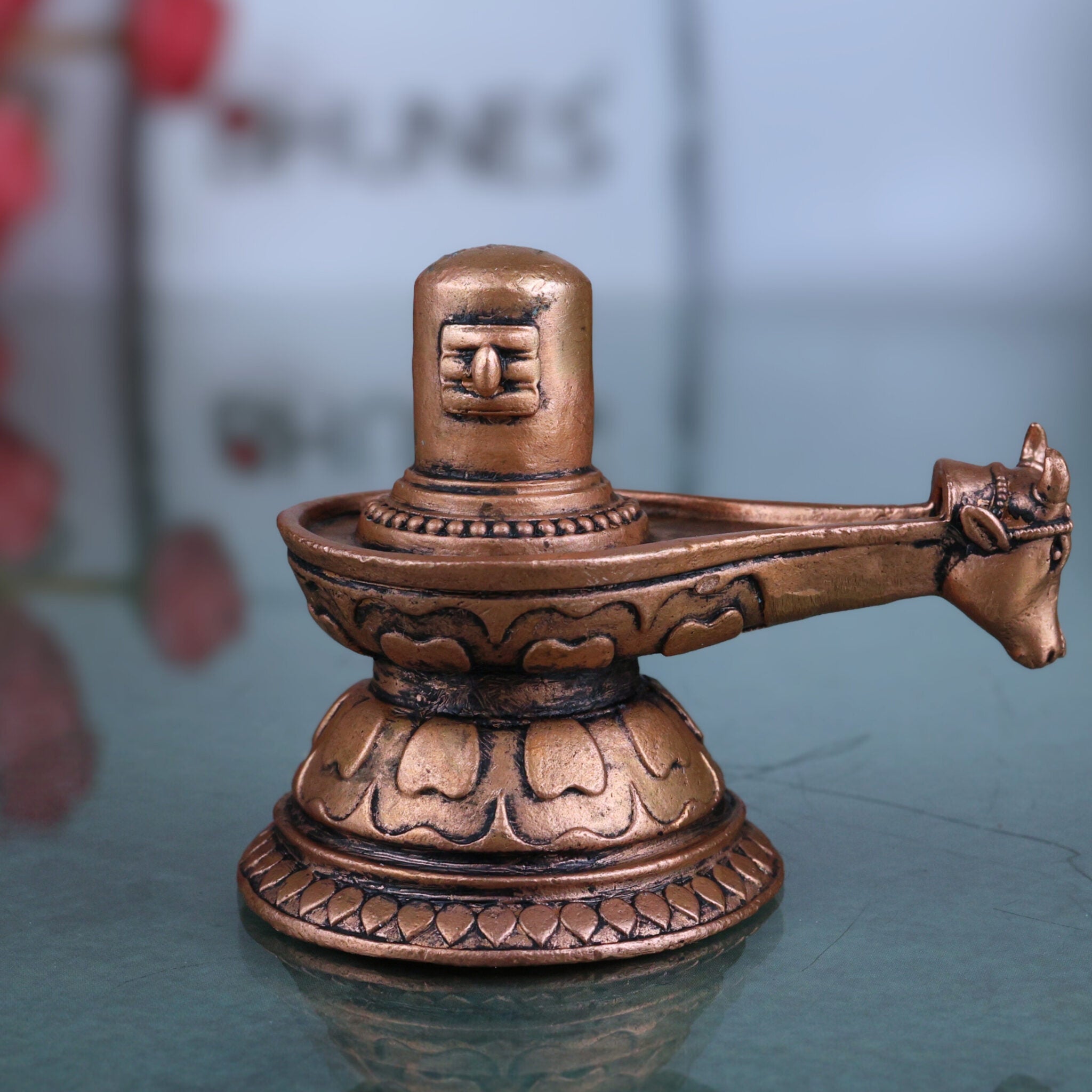 Copper Shivalingam