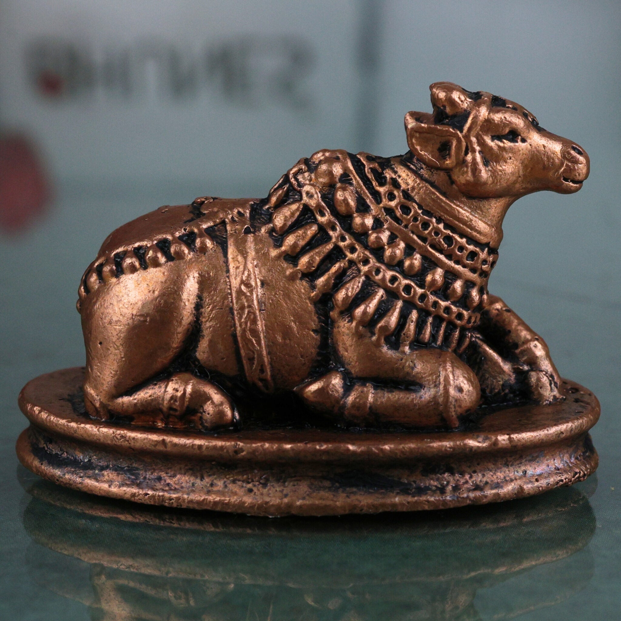 Copper Nandi Idol