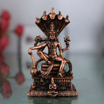 Copper Vishnu Idol