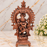 Copper Krishna Figurine