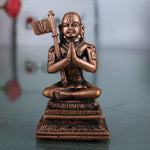 Copper Madhvacharya Idol