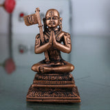Copper Madhvacharya Idol