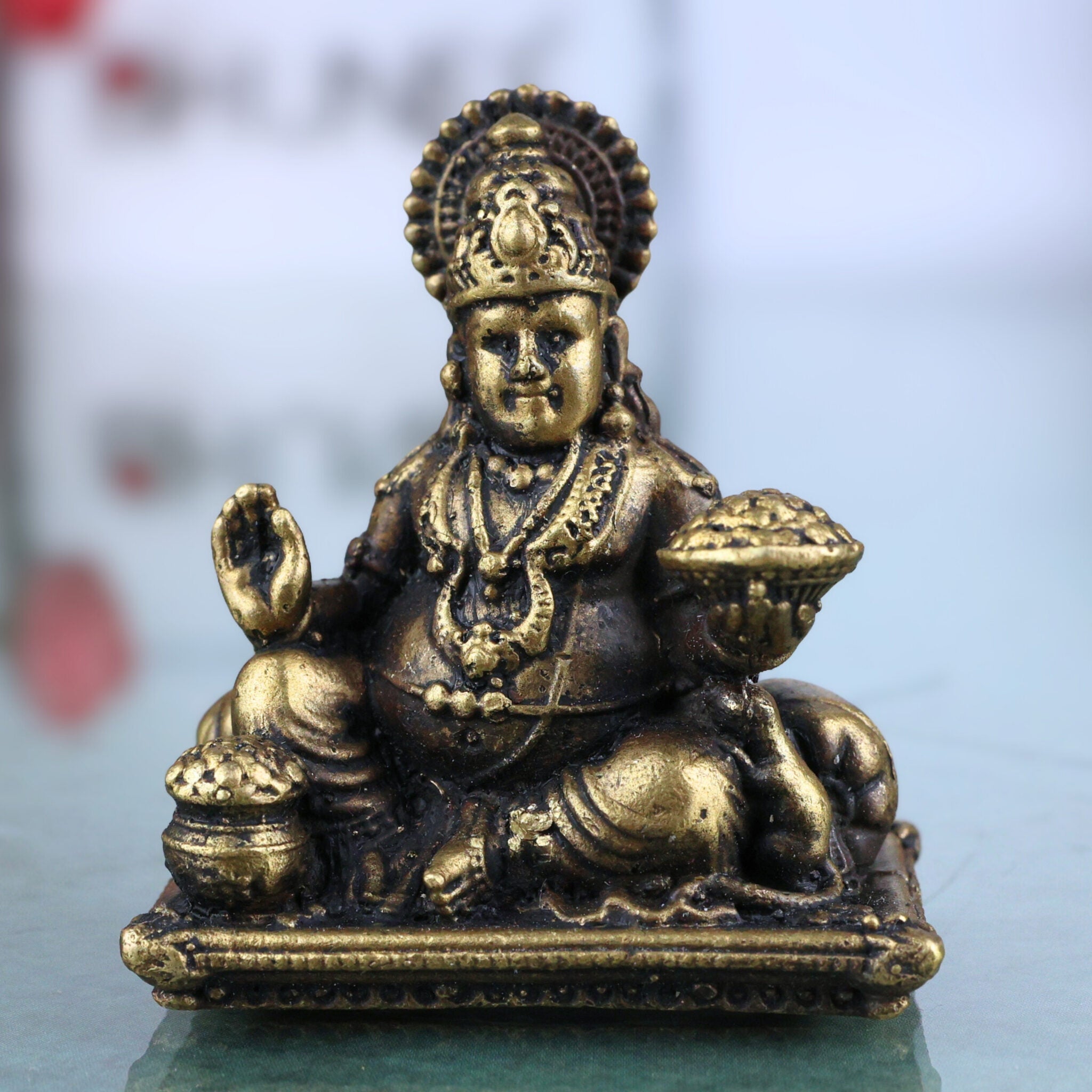 Brass Kubera Idol