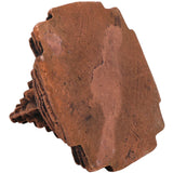 Handcrafted Copper Sri Yantra, Tamra Shree Chakra Meru Yantra for Wealth, Prosperity & Vastu, Thamira Kuber Lakshmi Yantra, Bhunes Puja Home Decor Gift, Brown, 2 Inch, 1 Piece