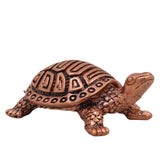 Copper Tortoise Idol, Kurma Murti, Kachhua Figurine for Puja, Vastu & Temple Decor, Brown, 1 Inch, 1 Piece