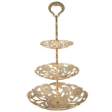 Handcrafted Brass Dry Fruit Stand, Peetal Pital Pittalam Pitala Hitale Dry Fruit Box, Decorative Brass Dry Fruit Platter & Serving Tray for Gifting & Home Décor, Gold, 15.5 Inch, 1 Piece