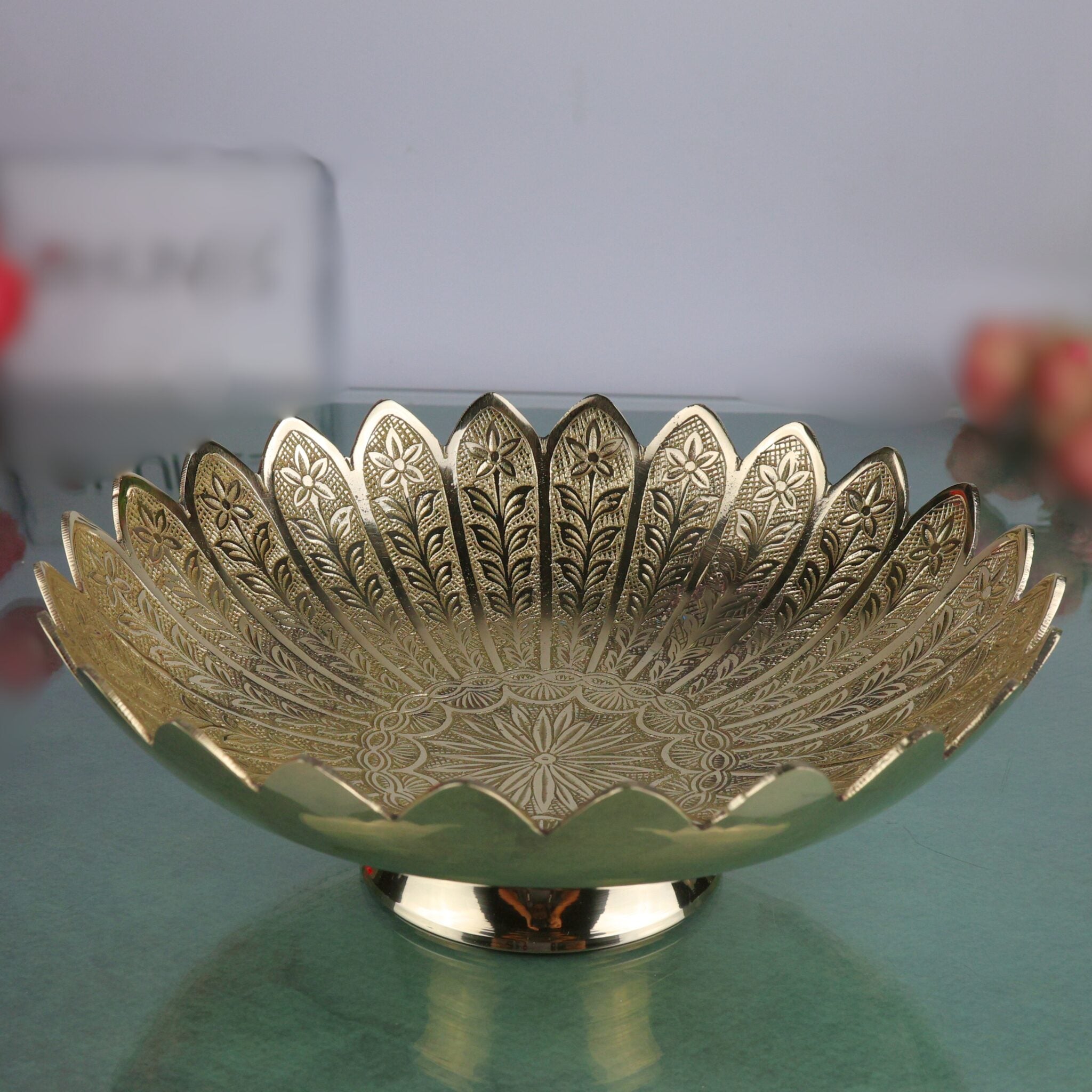 Brass Fruit Bowl