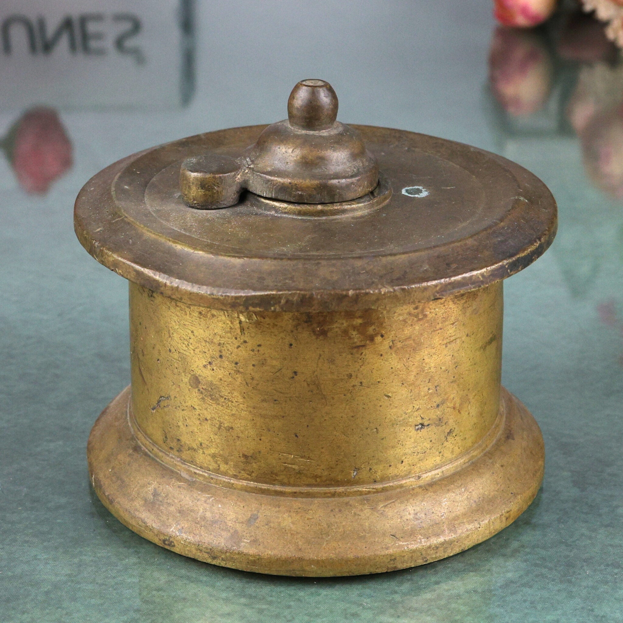 Antique ink pot