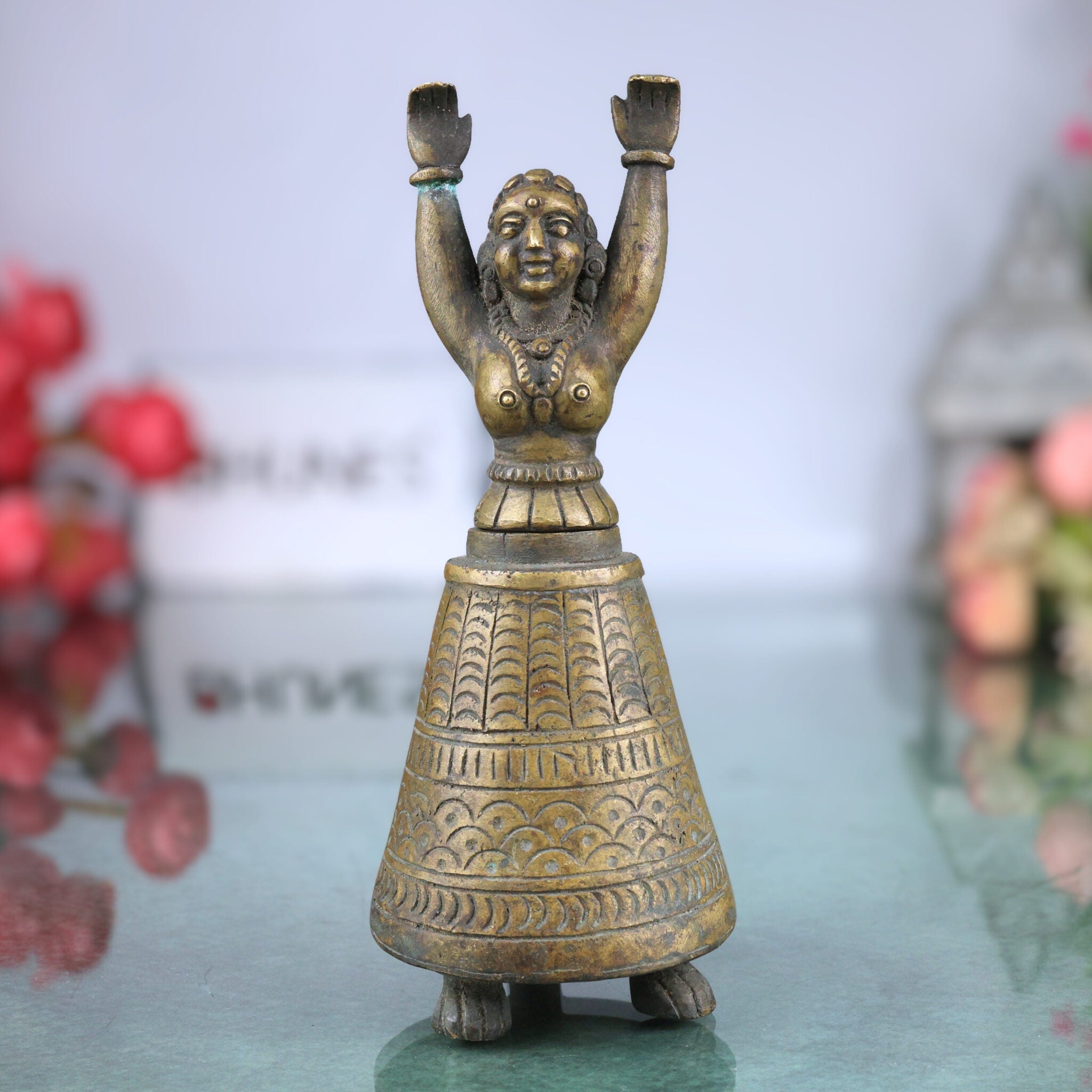 Brass Ink Pot