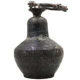 Antique Brass Loota, Pital Kalash, Ghada, Matka, Kindi for Pooja & Home Décor, Brown, 12.5 Inch, 1 Piece