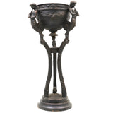 Antique Brass Nouveau Planter / Peetal Pittal Planter, Designer Brass Indoor & Pooja Decor, Brown, 15.5 Inch, 1 Piece