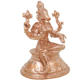 Bronze Varahi Amman Idol, Handcrafted Chola Style Sri Varahi Devi Murti for Pooja, Home Temple, Decor & Gifting, Gold, 3.5 Inch, 1 Piece