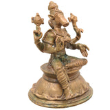Bronze Varahi Amman Idol, Handcrafted Chola Style Varahi Devi Murti for Pooja, Home Decor & Spiritual Gifting, Brown, 3.5 Inch, 1 Piece