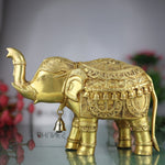 Brass Elephant Idol