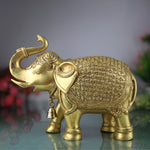 Brass Elephant Idol