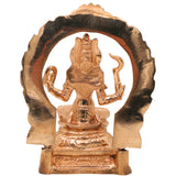 Handcrafted Bronze Bhagawathi Kali Idol | Mahakali Bhadrakali Shyama Dakshina Kali Panchaloha Chola Art Temple Sculpture, Gold, 6 Inch, 1 Piece