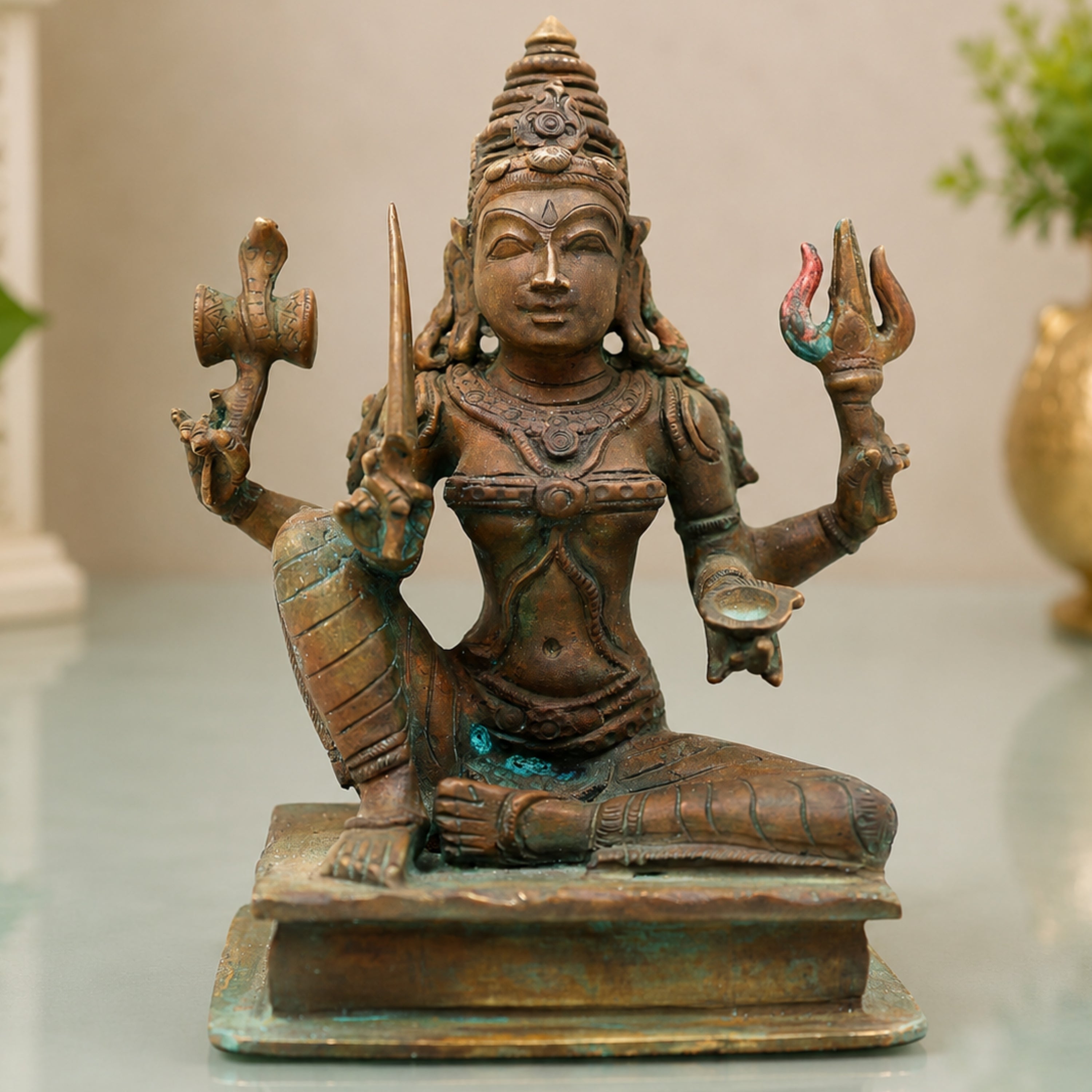  Bronze Mariamman Idol 
