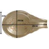 Brass Abhisheka Patra for Shiva Lingam, Abhishekam Jaladhara Kalasha Pooja Vessel, Gold, 1 Inch, 1 Piece