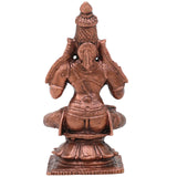 Copper Dhanvantari Murti, Lord Dhanwantri Ayurvedic God Idol, Tamra Dhanvantari Vigraha for Health, Pooja & Home Decor, Brown, 3.5 Inch, 1 Piece